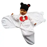 Sistem de Infasare, Eko, Bumbac 100%, 3-6Kg - Alb KRT102696