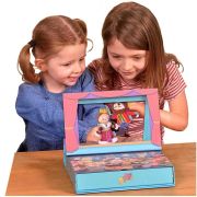 Teatru pop-up cu 2 marionete de deget incluse, 25x21 cm Fiesta Crafts FCT-3039 BBJFCT-3039_Initiala