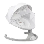 Balansoar electric MoMi Lami, Light Grey KRTBULE00023