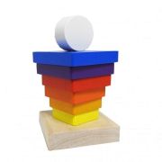 Jucarie din lemn, Cubika, &quot;Piramida 1&quot; KRT15269