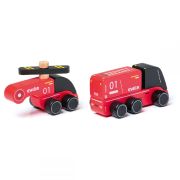 Jucarie din lemn, Cubika, Fire Fighters KRT15559