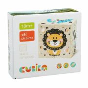 Jucarie din lemn, Cubika, Puzzle din lemn &quot;Jungla&quot; KRT15429