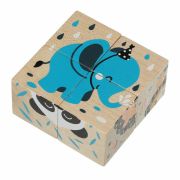 Jucarie din lemn, Cubika, Puzzle din lemn &quot;Jungla&quot; KRT15429