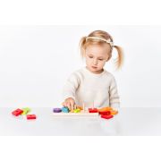 Jucarie din lemn, Cubika, Sortator Forme Geometrice 01 KRT15320