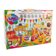 Set de modelat plastilina, Lovin&#039;Do - HAPPY BIRTHDAY KRTOK11012