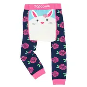 Set pantaloni si soseste antiderapante, Zoocchini, 12-18 Luni &ndash; Bunny KRTZ0190