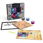 Set pictura 3D cu argila usoara, 30*30cm - FLAMINGO KRTOK70082
