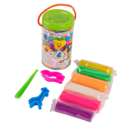 Set plastilina 100% ECO, Lovin&#039;Do - 6 culori si forme de modelaj KRTOK31007