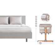 Co-sleeper MoMi, Smart Bed 4 in 1 - Beige KRTLOZE00001