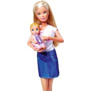 Papusa simba steffi love baby bag 29 cm cu accesorii hubs105733538