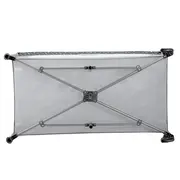 Patut pliabil, 60x120 cm, Momi, Belove, Grey KRTLOZE00015