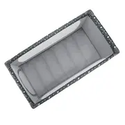 Patut pliabil, 60x120 cm, Momi, Belove, Grey KRTLOZE00015