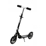 Trotineta freestyle, QKIDS, WEISS Black, Ghidon reglabil pe 3 trepte, Amortizor Easy&amp;Up, Platforma anti-derapanta, Pliabila, Aluminiu KRTHUBA00009