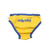 Chilotei din bumbac organic, pentru baieti, Zoocchini, Zilele săptăm&acirc;nii, 5-6 ani - 7 buc KRTZOO32323