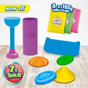 Craze - Nisip Kinetic - Set Joaca Neon ARTCRZ32374