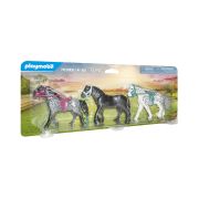 Playmobil - Set 3 Cai: Frizian, Knabstrupper, Andaluz ARTPM70999