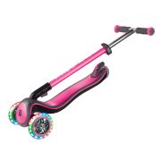 Trotineta pliabila globber elite deluxe lights roz funk444-410