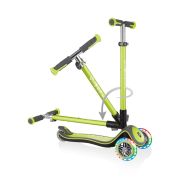 Trotineta pliabila globber elite deluxe lights verde funk444-406