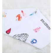 Suport textil tip Milestone subtire pentru fotografii memorabile Inima DLLdrl274