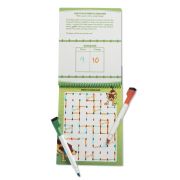 Carnet reutilizabil cu activitati si jocuri animale -melissa and doug - okemd30171