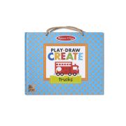 Set de creatie camioane - melissa & doug - okemd31323