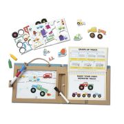 Set de creatie camioane - melissa & doug - okemd31323