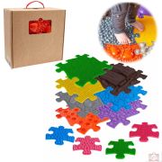 Covoras ortopedic senzorial puzzle set mediu 2a - okemfk-021-1