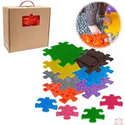 Covoras ortopedic senzorial puzzle set mediu 2a - okemfk-021-1