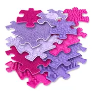 Covoras ortopedic senzorial puzzle set pentru fetite - okemfk-063