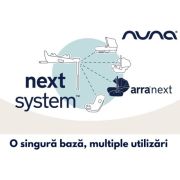Nuna - set scoica auto i-size arra next caviar + baza isofix base next i-size pentru arra next bbbcs11300cvrglset
