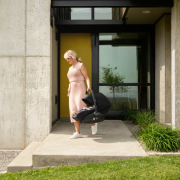 Nuna - set scoica auto i-size arra next hazelwood + baza isofix base next i-size pentru arra next bbbcs11300hazglset
