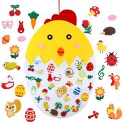 Puisor din fetru cu 35 decoratiuni, 91x61 cm Bambinice BN050 BBJBN050_Initiala