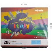 Set pentru pictura 288 piese cu geanta inclusa Iso Trade MY17833 BBJMY17833_Negru