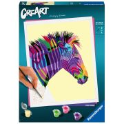 Pictura Pe Numere - Zebra ARTRVSPBN28994