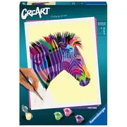 Pictura Pe Numere - Zebra ARTRVSPBN28994