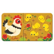 Puzzle Animale Si Puiutii Lor, 9X2 Piese ARTRVSPC03123