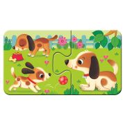 Puzzle Animale Si Puiutii Lor, 9X2 Piese ARTRVSPC03123