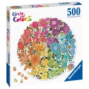 Puzzle Cerc Flori, 500 Piese ARTRVSPA17167