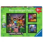 Puzzle Minecraft, 3X49 Piese ARTRVSPC05621