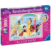 Puzzle Printesele Disney, 100 Piese Glitter ARTRVSPC13326