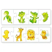 Puzzle Pui De Animale, 6X4 Piese ARTRVSPC03006