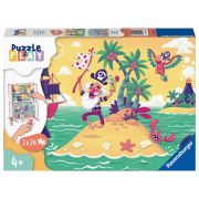 Puzzle Si Joc Aventura Piratilor, 2X24 Piese ARTRVSPC05591