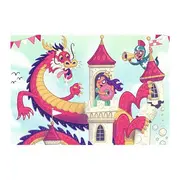 Puzzle Si Joc Dragon, 2X24 Piese ARTRVSPC05595