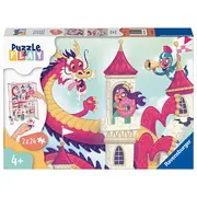 Puzzle Si Joc Dragon, 2X24 Piese ARTRVSPC05595