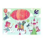 Puzzle Si Joc Petrecere Regala, 2X24 Piese ARTRVSPC05596