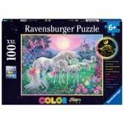 Puzzle Unicorni La Lumina Lunii, 100 Piese Starline ARTRVSPC13670