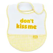 Baveta BabyJem din bumbac Dont Kiss Me (Culoare: Roz) JEMbj_0321