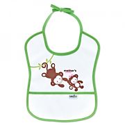 Baveta impermebila pentru copii BabyJem Small (Culoare: Verde) JEMbj_0301