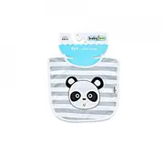Baveta pentru copii BabyJem (Culoare: Gri) JEMbj_4312