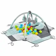 Centru de joaca cu bile BabyJem Toy Ball Play Mat (Culoare: Roz) JEMbj_6902